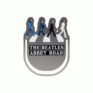 Метален книгоразделител – Бийтълс (Abbey Road)